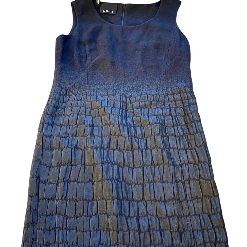 Carlisle Black Textured Women's Dress